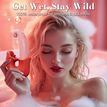 Innovative Flapping Clit Massager - Seductive Licking & Teasing Technology