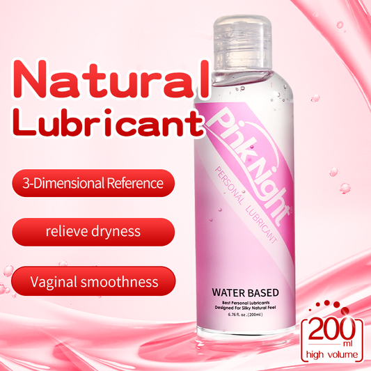 PinkNight Water-Based Aloe Vera Lubricant (6.76 FL OZ / 200ML)