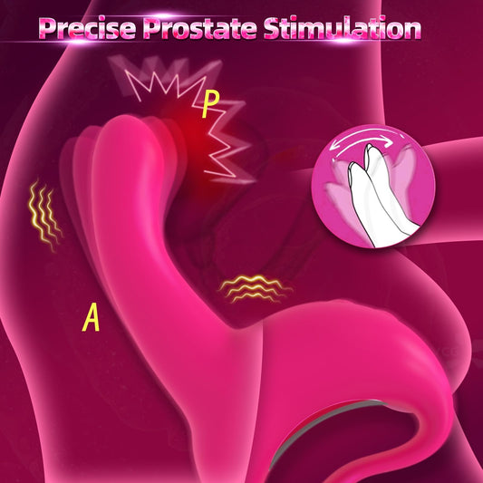 Advanced 10-Mode Prostate & G-Spot Massager - Targeted Personal Stimulation
